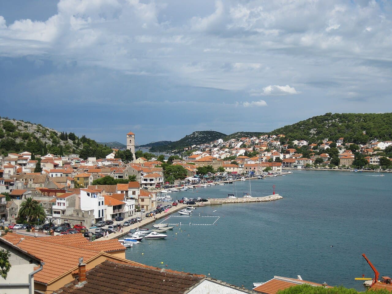 The waterfront town of Tisno on Croatia's Adriatic coast — home of The Garden, host of Defected Croatia
