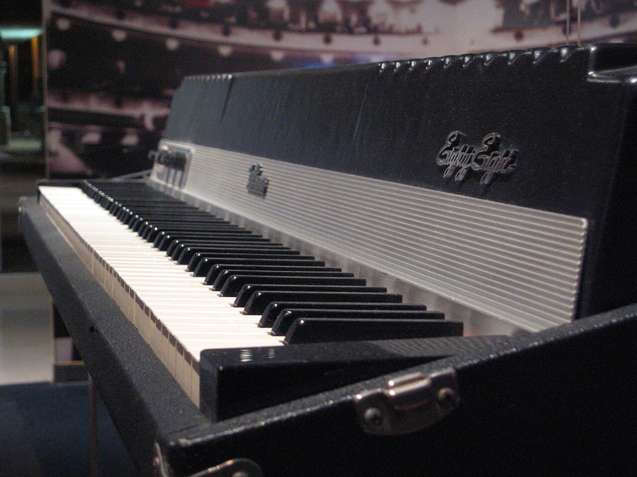 A Fender Rhodes Suitcase 88 electric piano -- the signature keyboard behind soulful house's warm, live-feeling chords