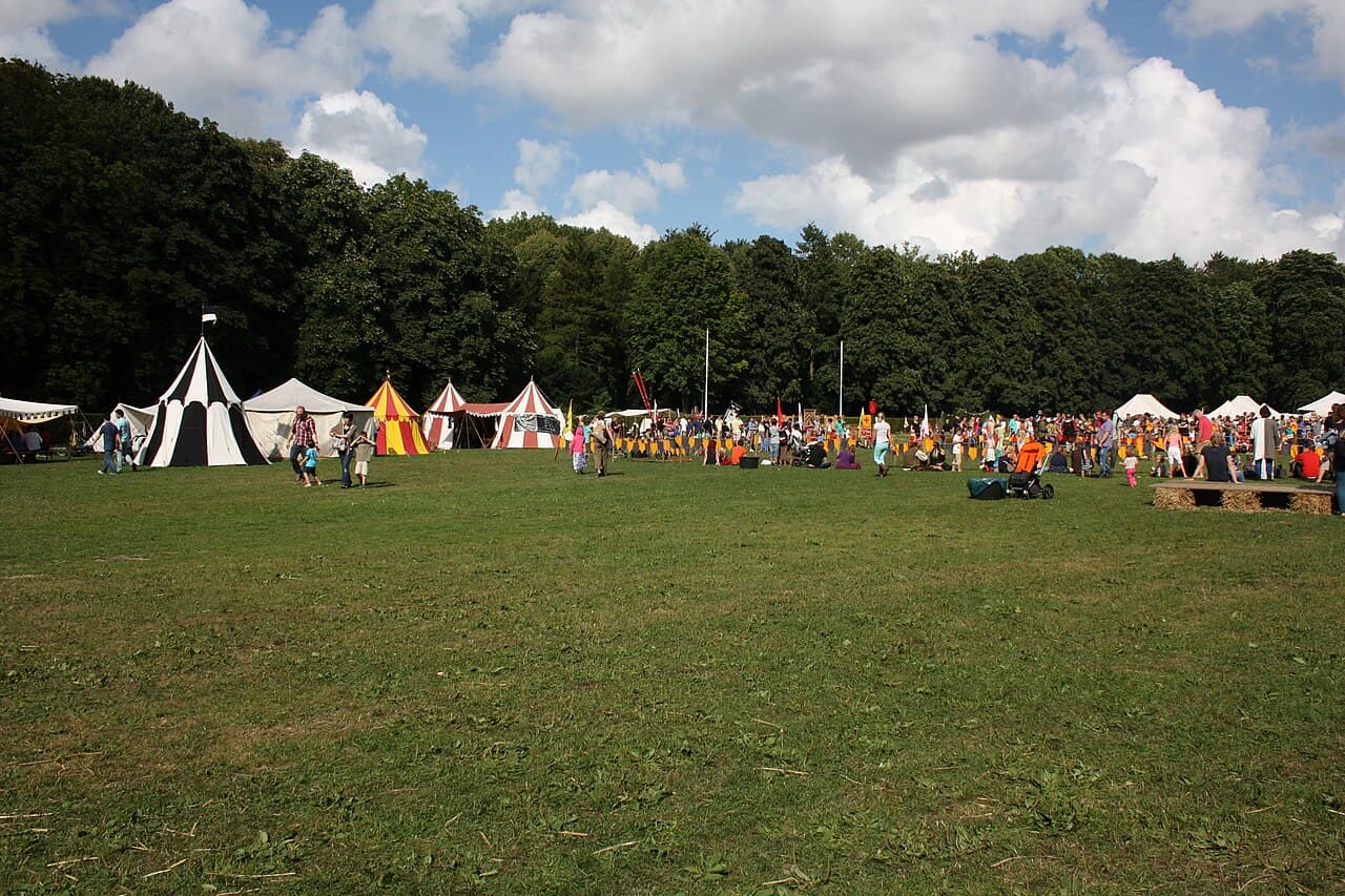The Amsterdamse Bos forest park near Amsterdam — the wooded main-weekend home of Dekmantel Festival