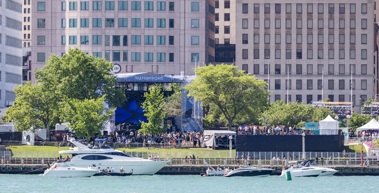 Movement Music Festival at Hart Plaza, Detroit — techno's annual homecoming on the riverfront